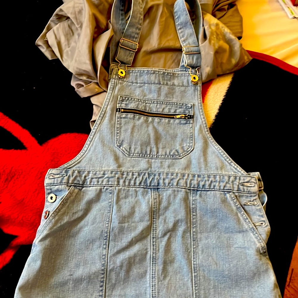 Forever 21 overall dress cute cute medium